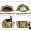 Taktische Jagd-Bauchtasche - Wasserdichte Oxford-Gewebe-Bauchtasche, Geeignet für Ausrüstung, Messer, Taschenlampen und Geldbörsen