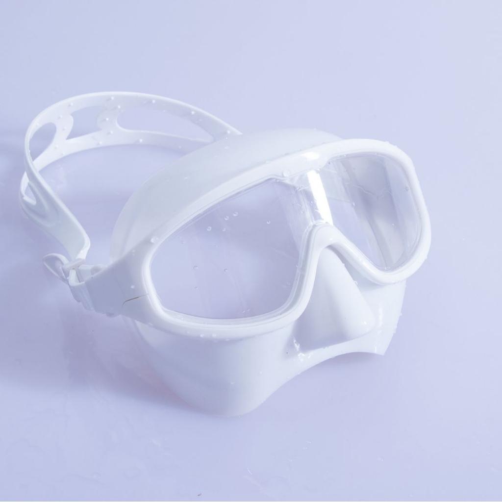 Wysokiej rozdzielczości duża rama maska do nurkowania zestaw z fajką maska przeciwmgielna