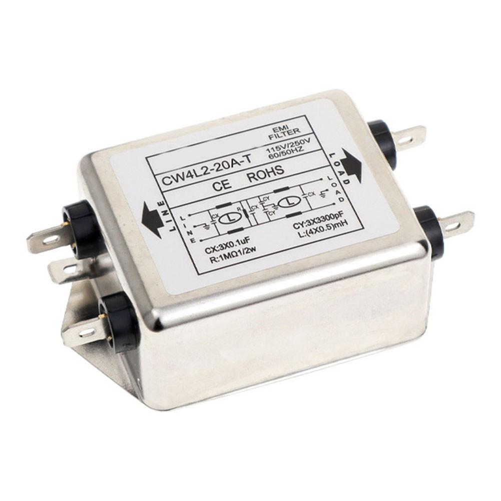 

CW4L2-10A-T Power Filter CW4L2-3A-T Double-Section CW4L2-10A-T