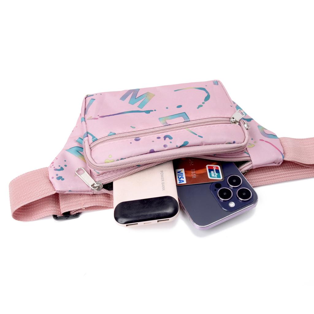 Sports Fashion Versatile Fanny Bag Women's Change Bag New Belt Multifunctional Trendy Messenger Bag Casual Japanese
