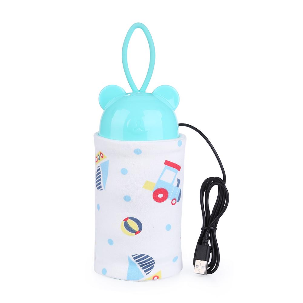 Portable Baby Feeding Bottle Food Milk Travel Outdoor Cup Warmer Heater