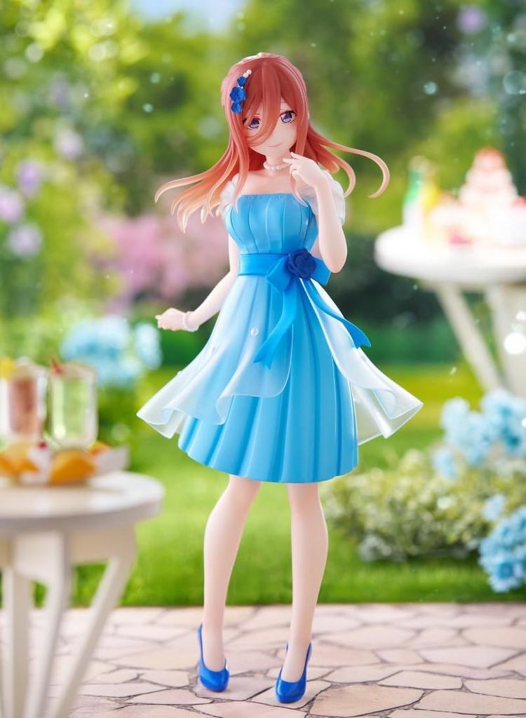 TV Special Anime The Quintessential Quintuplets Trio-Try-iT Figure Nakano Miku Pastel Dress Figure Miku Official