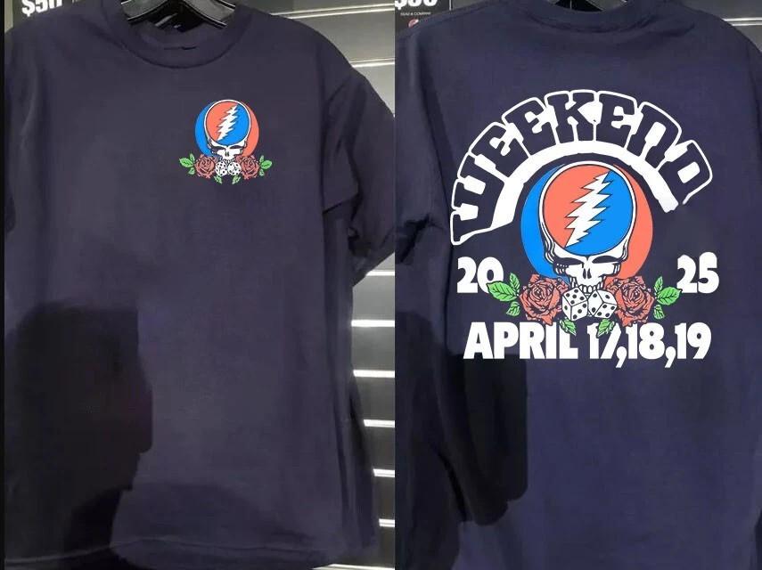 Dead And Company Las Vegas Sphere 2025 171819 April Shirt Unisex T-Shirt XXL