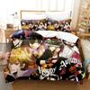 New Anime Hitman Reborn Bedding Set For Bedroom Soft Modern Bedspreads Comefortable Kids Duvet Cover Quilt Cover And Pillowcase