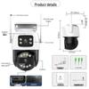 8MP Dual-Lens Wireless Outdoor WiFi Ultra HD Camera