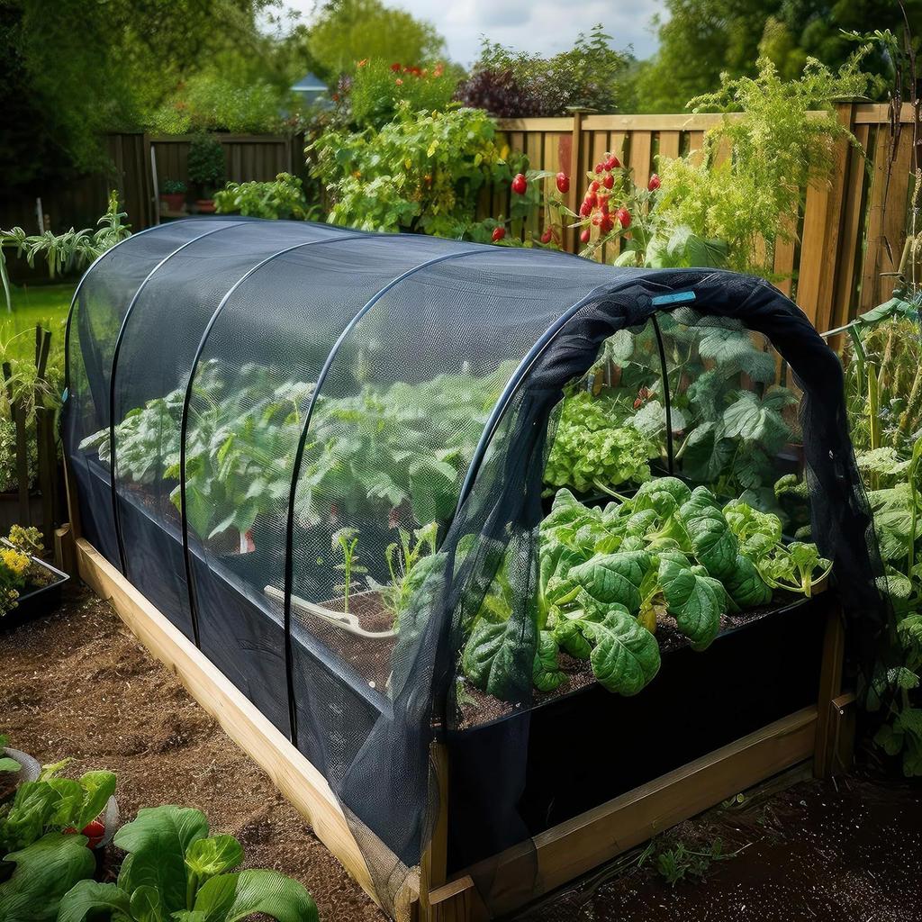 Zanzariera da Giardino per Piante, Copertura a Rete per Insetti, Verdura e Fiori, Rete per Piante, Rete da Giardinaggio