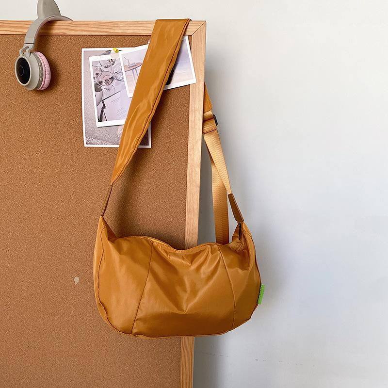 

Casual dumpling bag fashionable versatile small bag women s 2025 new autumn messenger bag оранжевый