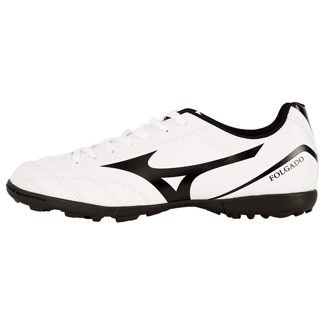 Mizuno Folgado Wide AS White Black Men Artificial Turf Soccer Shoes P1GD189309 39