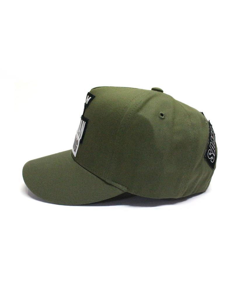 Aimnaseohyumeonbiing The Legendary Out Patched Cap - Khaki