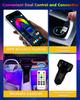 DUOFU365 Car LED Tape Light, Footlight, Car Ambient Light, Underfoot Lighting, Full Color, Interior