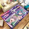 Alfombra Alfombrilla de Los Quintillizos Esenciales Para Sala de Estar Dormitorio Hogar Decoración de Sofá Niños Juego Alfombrilla Antideslizante para el Suelo