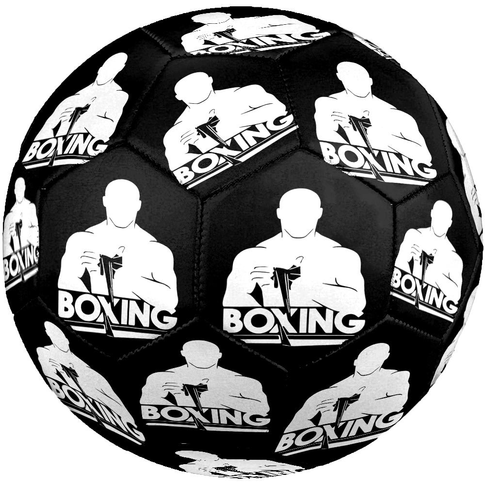 boxing Theme Size 5 Soccer Ball, Suitable for Both Indoor and Outdoor Matches, a Gift Suitable for Everyone.