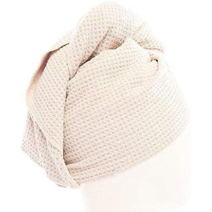 Yadier Microfiber Hair Towel for Curly Hair(Waffle) Hair Drying Towels Wraps for Women Long&Thick Hair with Button, Microfiber Towel Scrunchies for