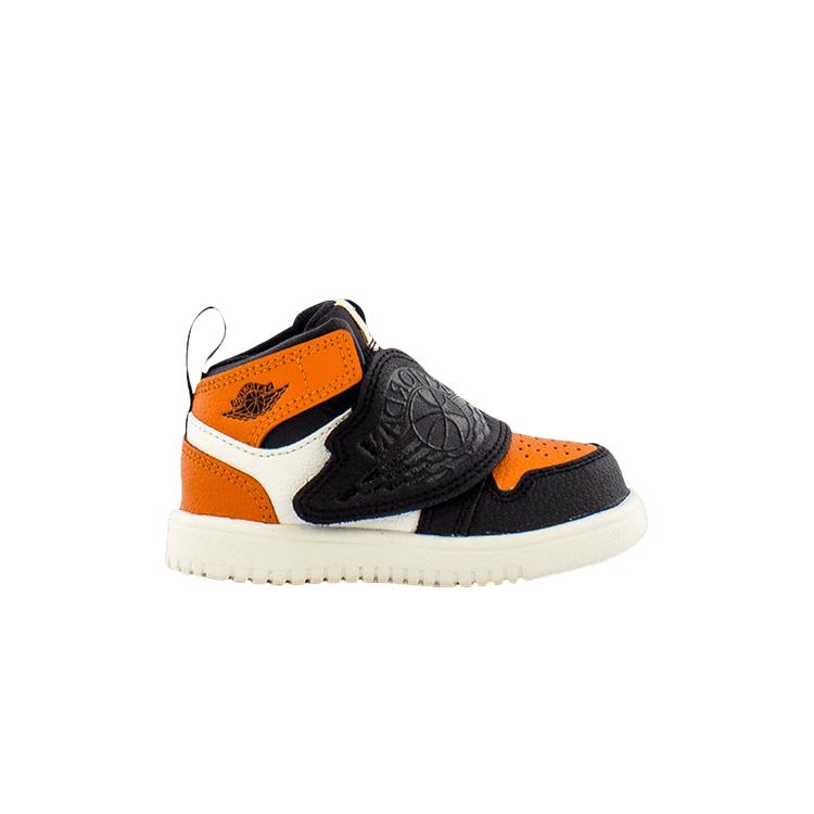

Детские кроссовки Air Jordan Sky Jordan 1 TD Shattered Backboard Black Sail Starfish BQ7196-008