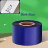 Thermal-transfer Care Tag Printer Inked Ribbon 30-50mm Care Label Printing Color Inked Ribbon Roll for Home Textiles/clothing