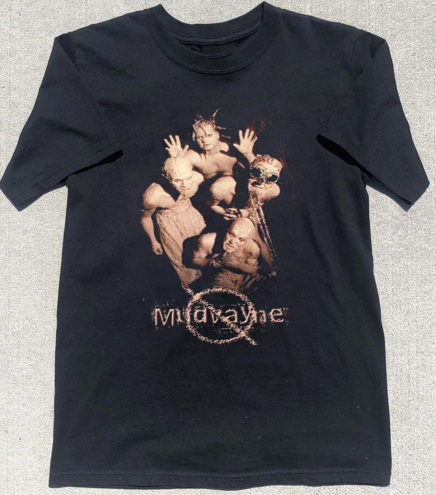 Mudvayne Band Classic Short Sleeve Black All Size Shirt L