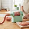 Fast Filling Manual Sausage Stuffer with 4 Filling Nozzles Detachable Sausage Filling Machine Plastic Large Capacity