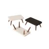 Dollhouse Miniature Coffee & Low Table Set with Sofa for Scene Decoration