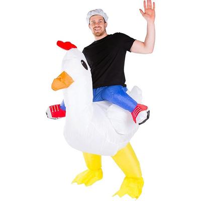 Adult Fun Inflatable Chicken Riding Suit