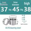 Steel Shaft Sleeve: Inner Diameter 30, Outer Spacer 48/50, Wear-Resistant for Removal and Guide Applications (Inner 35/37/38).