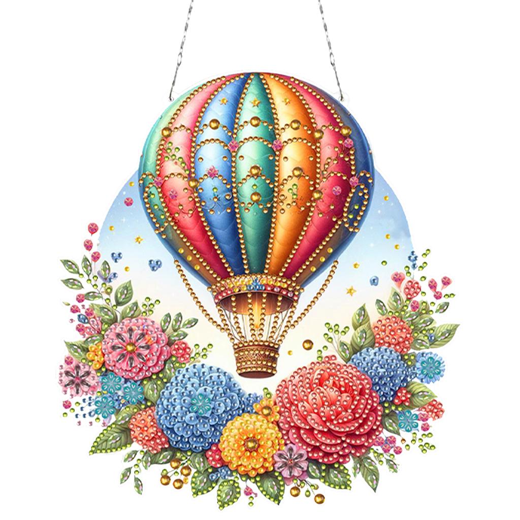 Acrylic Special Shape Guitar 5D DIY Diamond Painting Dots Pendant Diamond Painting Ornaments Diamond Painting Hanging Pendant