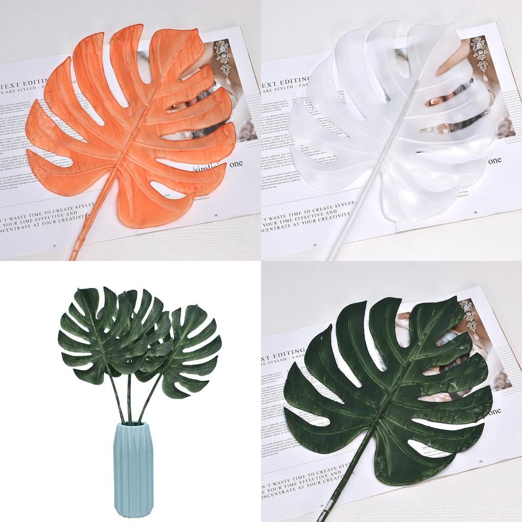 Monstera Deliciosa Liebm Leaf Simulated Plant For Wedding Centerpieces Hotel Decor Photography Prop