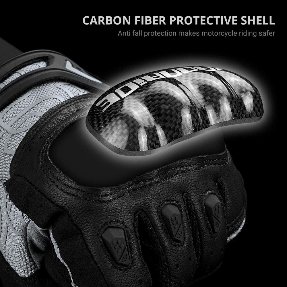 Motorcycle Gloves Summer Breathable Anti Slip Off-road Motorcycle Gloves Motorcycle Racing Riding Touch Screen Protective Gloves