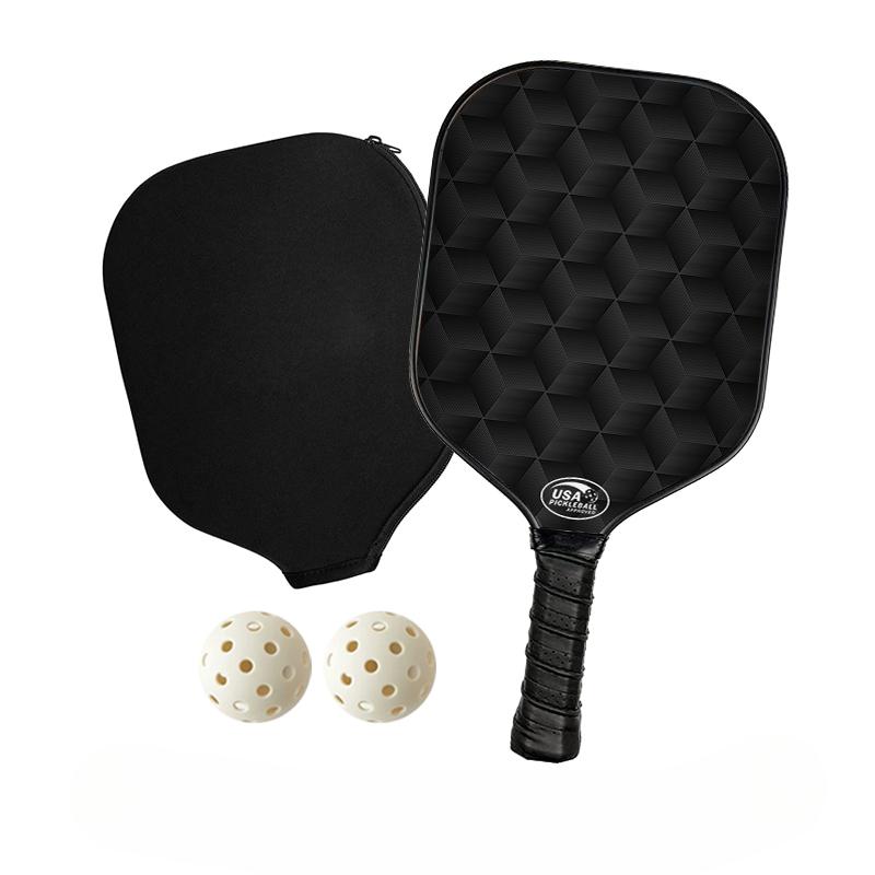 Black Technology Peak Ball Racket USA Mezinárodní certifikace Pickleball Carbon Fiber Raketa pro odborné školení