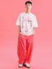 PHYSICAL DEPARTMENT Piping Cargo Pants Pink
