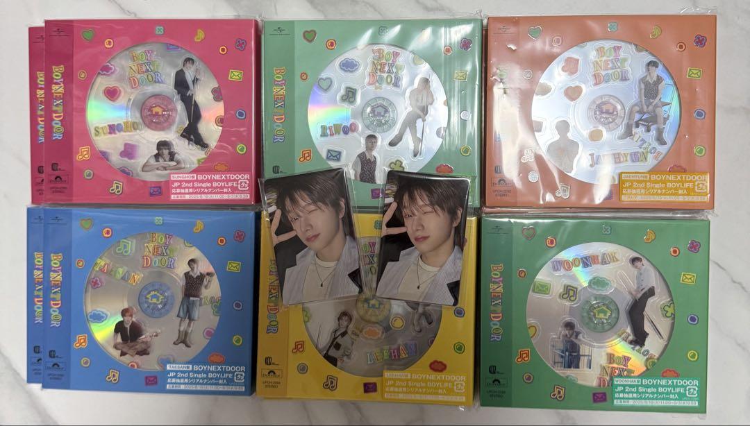 

[USED] BOYNEXTDOOR BOYLIFE solo CD 12 pieces