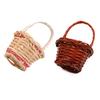 Mini Rattan Weaving Storage Basket Fruit Rattan Storage Box for Cosmetics Tea Picnic Basket