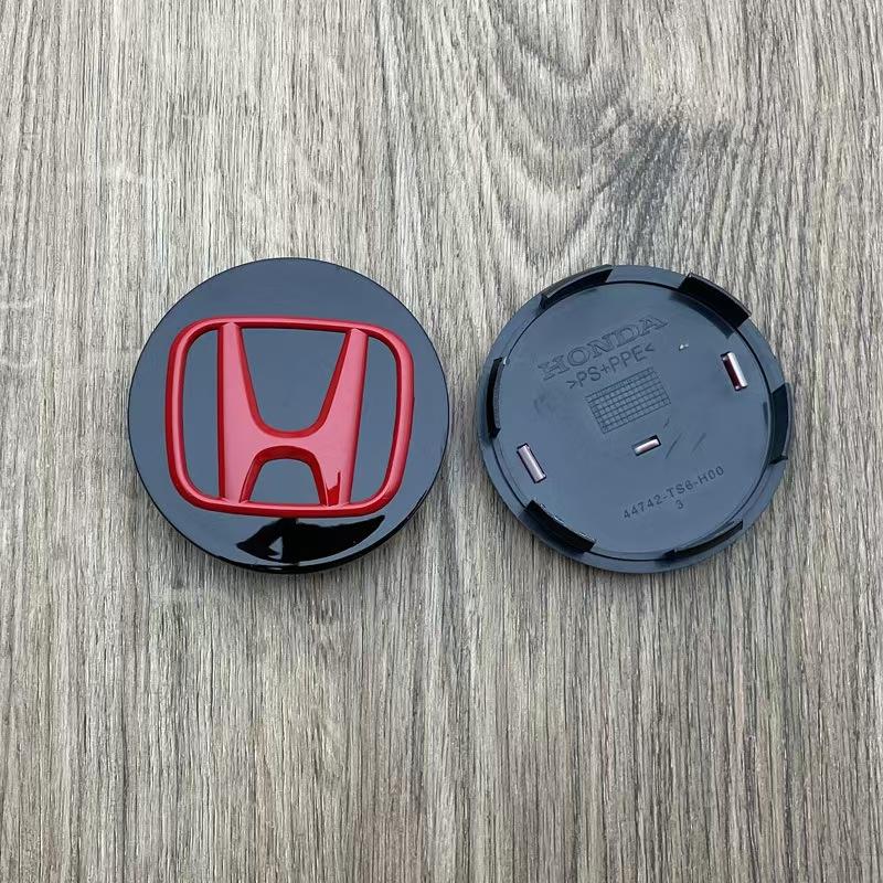 For Honda Acco69MM4pcsCar Styling Wheel Center Hub Caps Cover Replacement Accessories For Honda CITY Mugen Pilot Type S Type R Insightstickers