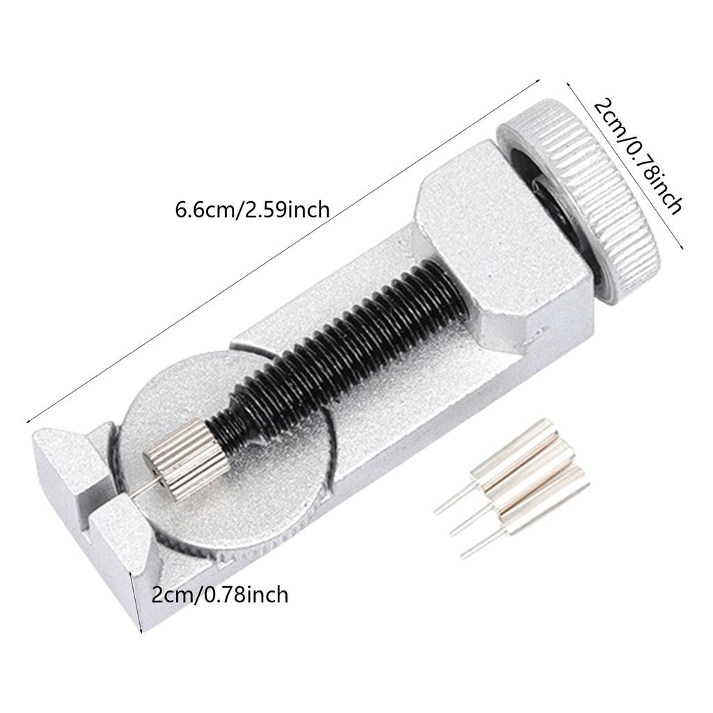 Stainless Steel Watch Band Bracelets Link Removers Watch Chain Adjustment Tool for Travel and Home