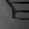 For Ford Mustang Carbon Fiber Central Control Air Conditioning CD Panel Cover Trim Sticker Car Styling Accessories Cat Stickers