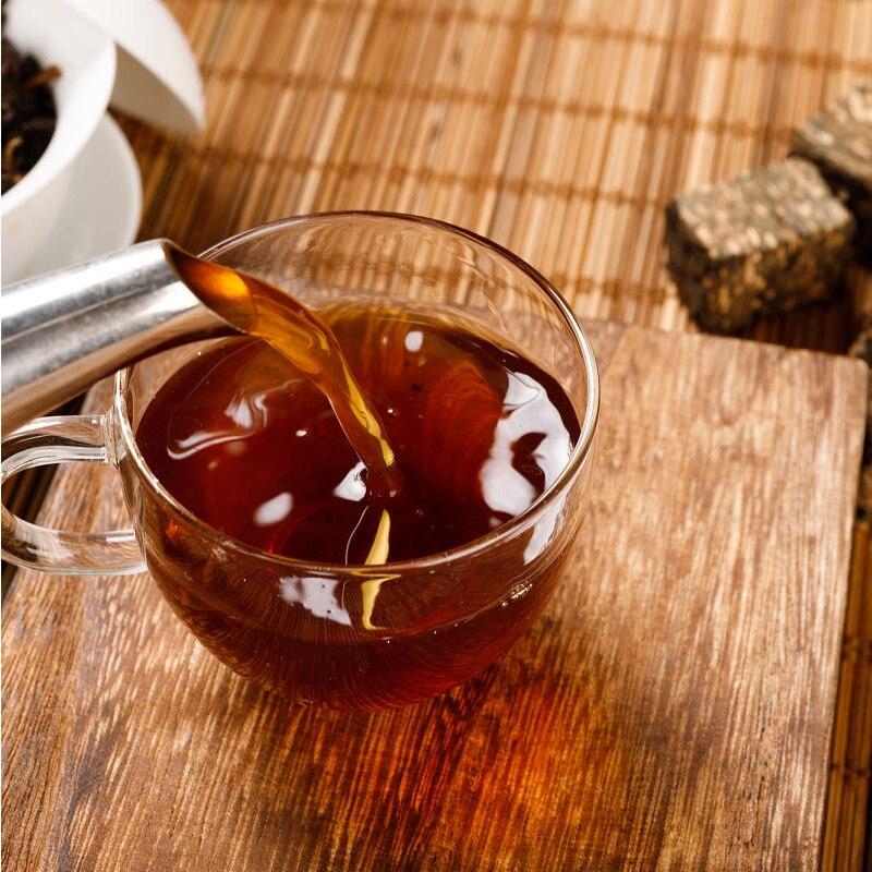 2015 Tè Scuro Anhua Qian Liang Cha Portatile con Aroma Floreale 500g