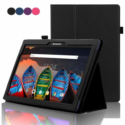 For Lenovo Tab 2 A10-70 A10-70F/L A10 70 Smart Flip Leather Case Cover for Lenovo 10.1'' Tablet Case