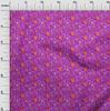 oneOone Cotton Flex Fuschia Pink Fabric Abstracts Fabric For Sewing Printed Craft Fabric By The Yard 40 Inch