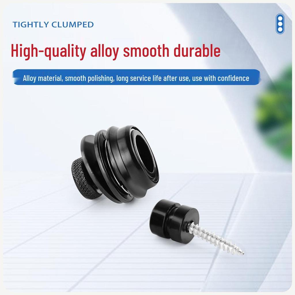 Wooden Guitar Strap Button for Acoustic, Classical & Electric Guitars - Guitar Accessories