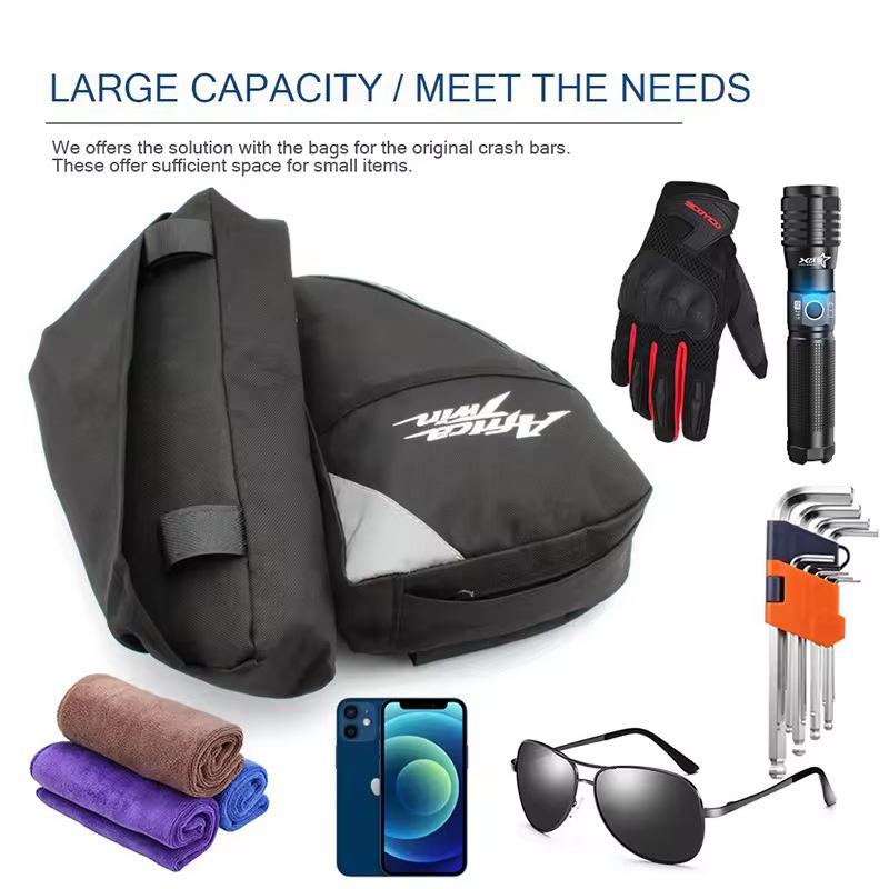 Wasserdichte Reisetasche für die Platzierung von Werkzeugen für Honda CRF1100L CRF Twin CRF 1100L ADV CRF 1100 L Motorradrahmen-Sturzbügel