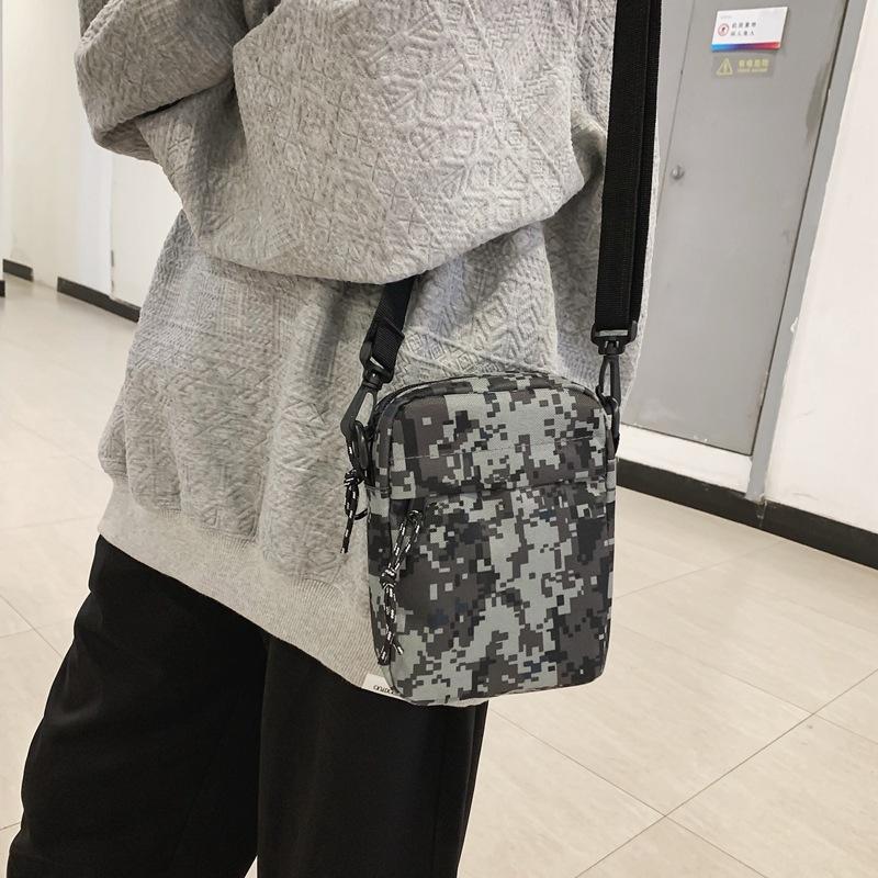 Borsa per cellulare versatile alla moda marca piccola borsa a tracolla per coppia uomo e donna sport e tempo libero piccola borsa a tracolla hip hop borsa da uomo