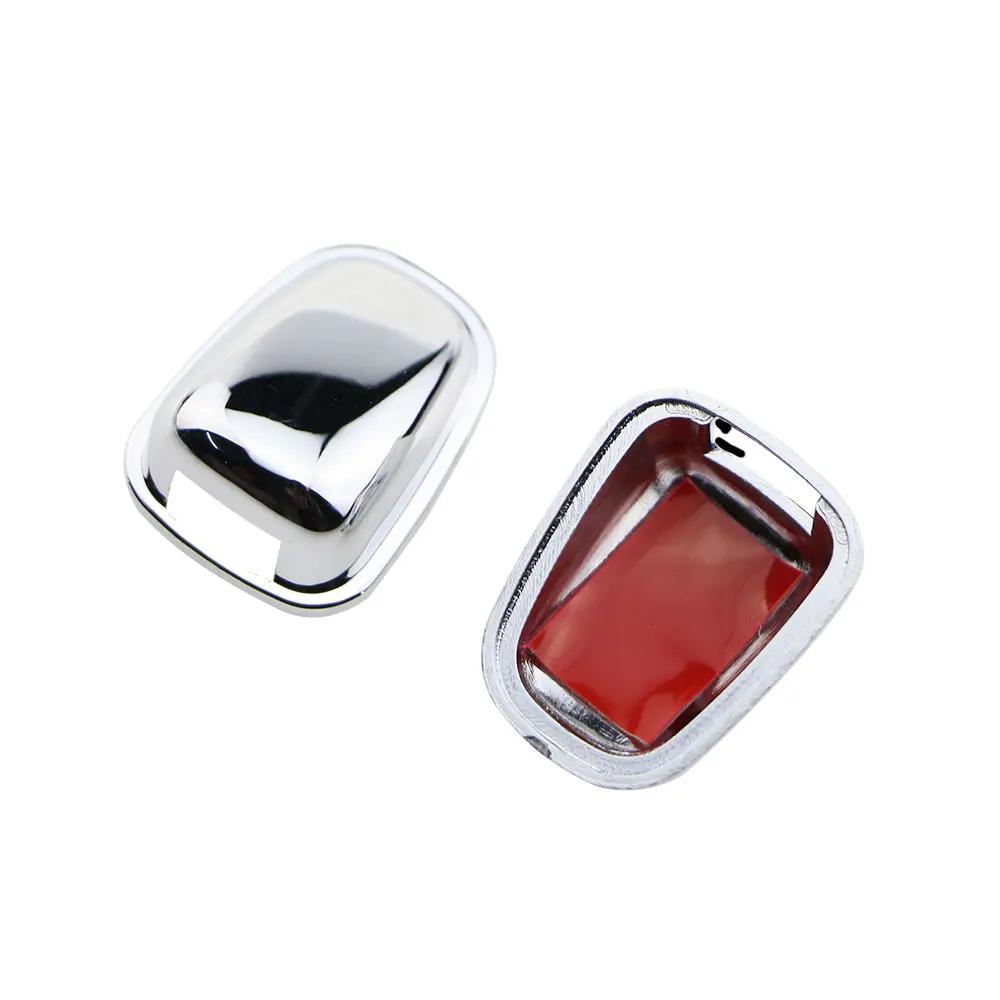 Car Front Water Spray Nozzle Cover for Ford Ecosport 2013 2014 2015 2016 2017 Washer Sticker 2Pcs Trim Styling Accessories