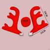 Car antlers Nose Decoration kit Christmas for SUV Truck