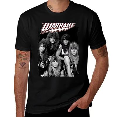 Warrant Band TShirt T Shirt Man Luxury Anime T Shirts for Man TShirt 2026 Warrant Band Tshirt Women Men Cotton Tshirt
