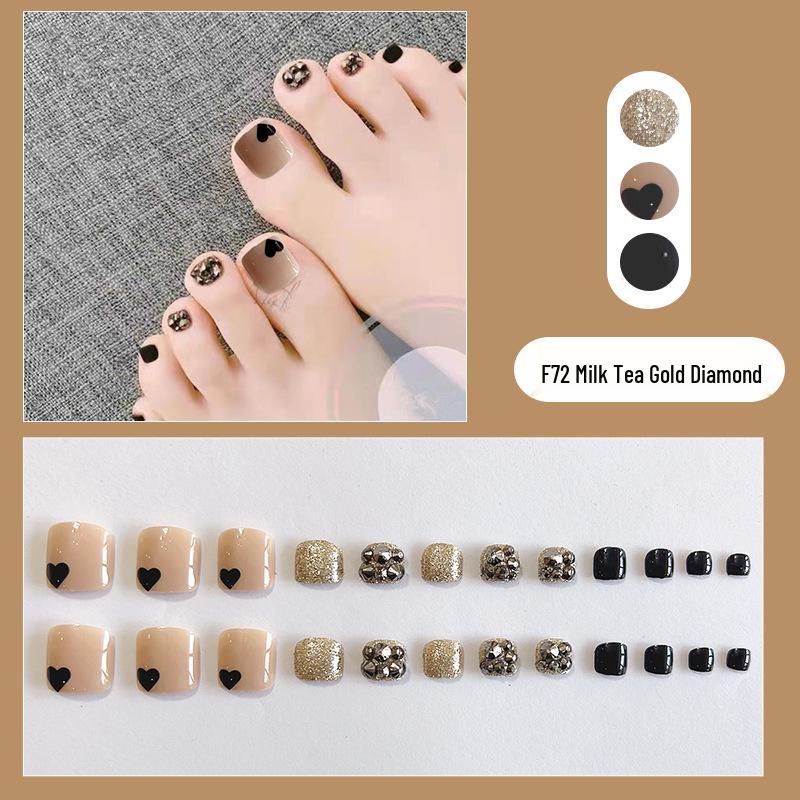 

Летний съемный дизайн ногтей на ногах с отбеливающими пластырями для ног