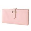 HERMES Beance fleet Purse pink leather Women Used