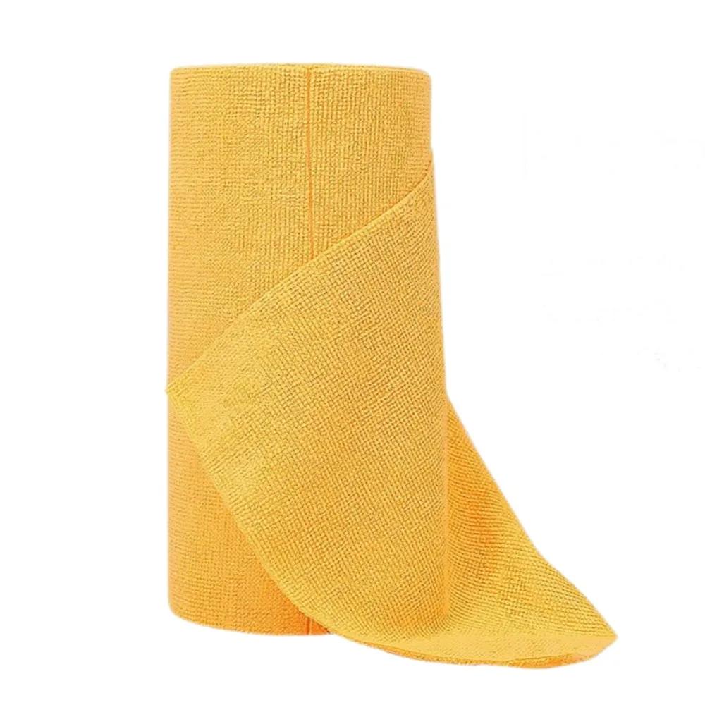 Can Tear The Lazy Rag 1 Roll With Kitchen Dishwashing Cloth Reusable, Dry And Wet, Microfiber Cloth Roll, Clean, Absorbent