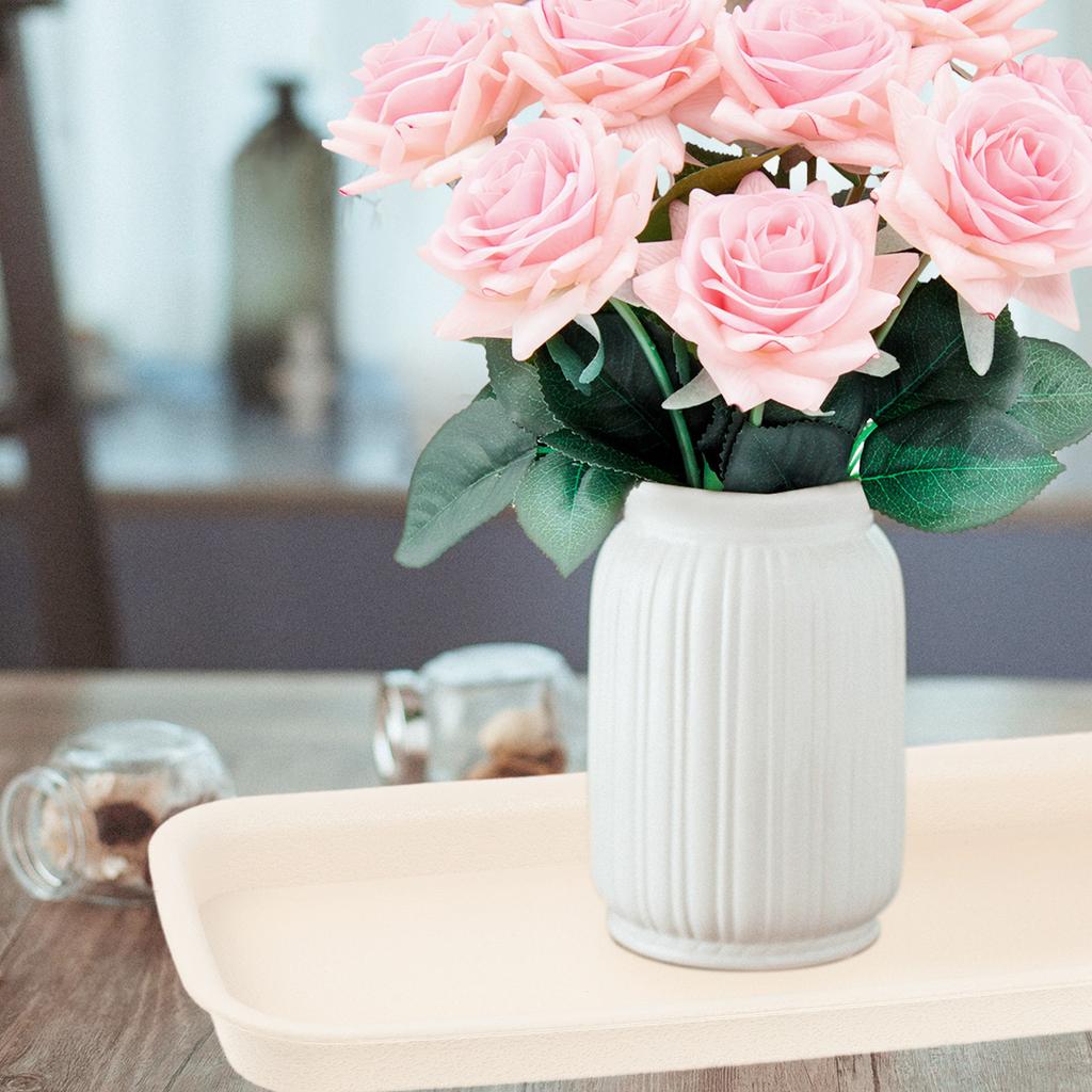 6Pcs Durable Planter Pot Tray Plastic Flower Pot Pallet Waterproof Base Tray Protector Bottom Saucer Base Pallet