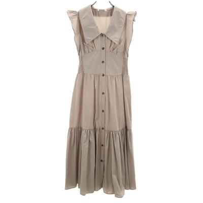 SNIDEL Ärmelloses Hemdkleid mit Korsettdesign Gurege Damen Gebraucht