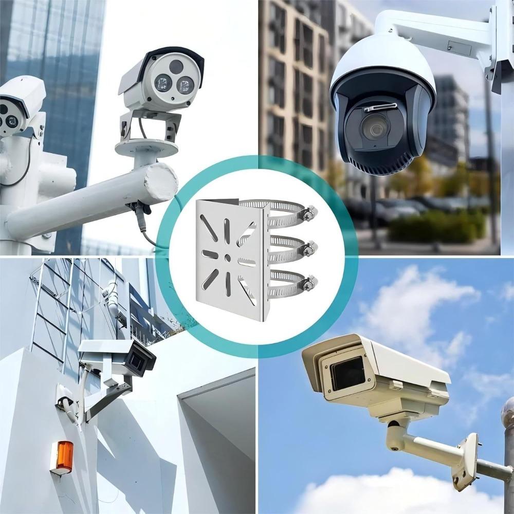 Flexible Positioning Vertical Mast Mount Brackets Wall Mounting Bracket Indoor Use