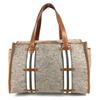 Camile Shoulder Bag Tote Bag Felt / Leather gray/Brown